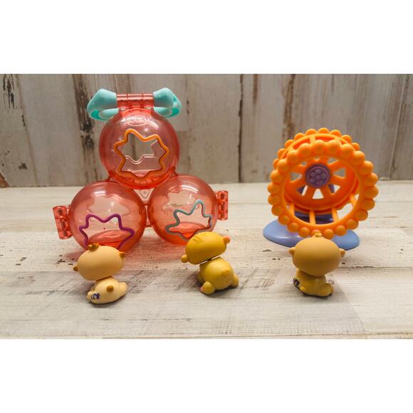 Littlest Pet Shop LPS Vintage Hamster Lot EUC - Picture 2 of 3